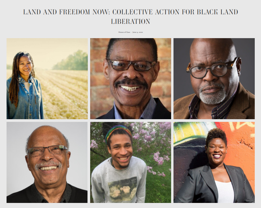 “Count on Malcolm X to say it plain. Land is the basis of our freedom.”